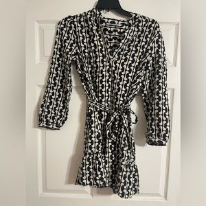 Zara Printed Short Dress- Medium